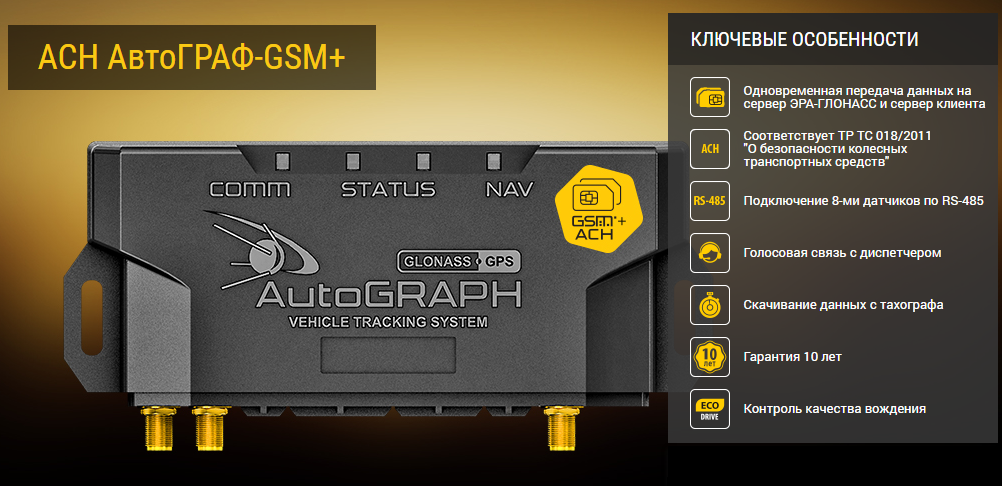 АСН АвтоГРАФ-GSM+